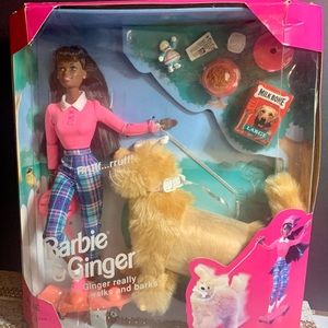 1997 AA (Rare) Barbie and Ginger Playset NRFB